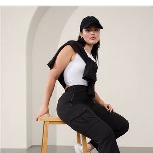 Black Endless Cargo Pants like new